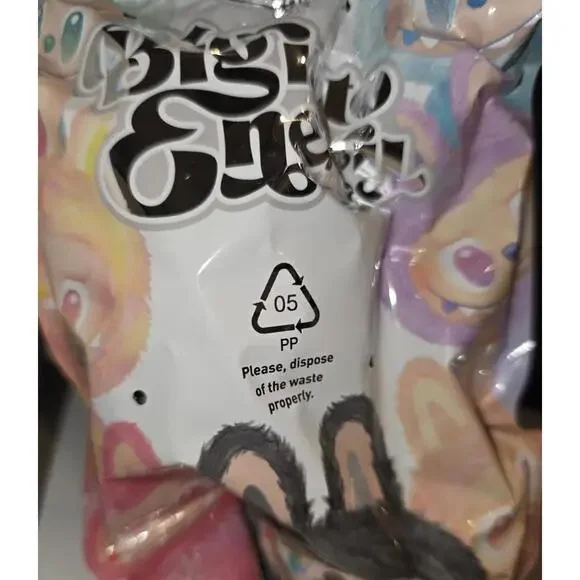 Authentic POP MART Big Into Energy Labubu (Happiness) US Seller SEALED BAG - Picture 2 of 9